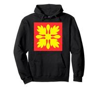 Patrón de edredón Hawaiano Royal Hawaii Ali'I Island Heritage Sudadera con Capucha