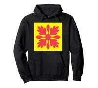 Patrón de edredón Hawaiano Royal Hawaii Ali'I Island Heritage Sudadera con Capucha