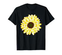 Patrón de estampado de vaca amarilla - Mujeres de patrón de Camiseta
