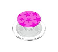 Patrón de Estrellas Rosas, estética Y2K, Retro, estética Femenina PopSockets PopGrip para MagSafe