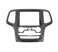 Patrón de fibra de carbono Panel de navegación cubierta Trim para Jeep para Grand para Cherokee 2014-2018 Pieza de tablero OEM compatible