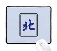 Patrón De Fichas De Mahjong del Viento del Sur Mousepad Portátil Alfombrilla De Ratón Bordes Cosidos Alfombrilla De Escritorio para Oficina Hogar Pc 25X30Cm