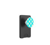 Patrón de Flor de Margarita Azul y Blanca Linda Primavera PopSockets PopWallet para MagSafe