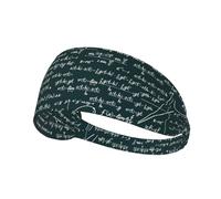 Patrón de fórmulas matemáticas escritas a Mano,Banda Deportiva para el Sudor Unisex, Multiusos, elástica para el Pelo