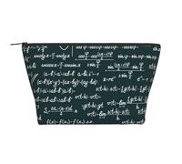 Patrón de fórmulas matemáticas manuscritas, Bolsa de artículos de tocador Bolsa de Maquillaje Bolsa de cosméticos Bolsa de artículos de tocador de Viaje portátil