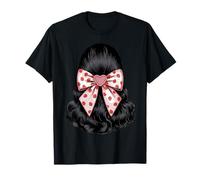 Patrón de Fresa Coqueta Arco Lindo Fresas Frutas Camiseta