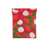 Patrón de Fruta de Lichi, Squeeze Top Wallet Bolsa de Almacenamiento para Mujer Monedero pequeño Bolsa de Cambio