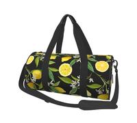 Patrón De Fruta Limón, Bolsa de Viaje de Gran Capacidad, Bolso Redondo, Bolsa de Viaje Deportiva, Bolsa de Mano, Bolsa de Fitness