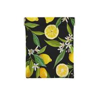 Patrón De Fruta Limón, Squeeze Top Wallet Bolsa de Almacenamiento para Mujer Monedero pequeño Bolsa de Cambio