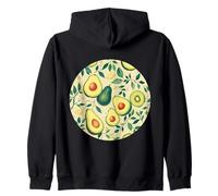 Patrón De Frutas De Aguacate Sudadera con Capucha