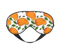 Patrón De Frutas De Mango Y Hojas, Cubreojos completos Antifaz bloqueador de luz Antifaz para dormir Antifaz suave con los ojos vendados Noche
