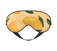 Patrón De Frutas De Mango Y Hojas, Cubreojos completos Antifaz bloqueador de luz Antifaz para dormir Antifaz suave con los ojos vendados Noche