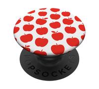 Patrón de Frutas de Manzanas PopSockets PopGrip Adhesivo