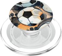 Patrón de fútbol para fanáticos del fútbol, Juego de Amor, Partido de Buen fútbol PopSockets PopGrip para MagSafe