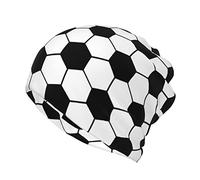 Patrón de fútbol Tacos Gato en el Espacio Gorro Gorro de Calavera Gorros de quimio Suaves Polaina para el Cuello Pañuelo para la Cabeza Gorro para Dormir Bandanas para la Cara para Mujeres y Hombres