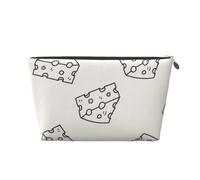 Patrón de Garabato de Queso, Bolsa de artículos de tocador Bolsa de Maquillaje Bolsa de cosméticos Bolsa de artículos de tocador de Viaje portátil