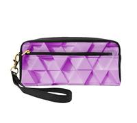 Patrón de geometría Atractivo, Bolsa de Maquillaje Bolsa de cosméticos Bolsa de Aseo de Viaje portátil Estuche de Cuero para Mujeres y niñas