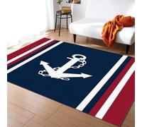 Patrón De Herramientas De Navegación Alfombra De Dormitorio Suave Impresa En 3D 100 X 150 Cm - Alfombra De Pelo Corto Antideslizante - Felpudo Para Decoración Del Hogar - Lavable - Anti -9543450092924