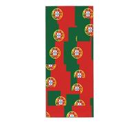 Patrón De La Bandera De Portugal Toalla Playa Toalla Playa Secado Rápido Toalla Microfibra Toallas Lavabo para Camping Playa Yoga 80X130Cm
