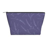 Patrón de Lavanda, Bolsa de artículos de tocador Bolsa de Maquillaje Bolsa de cosméticos Bolsa de artículos de tocador de Viaje portátil