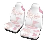 Patrón de línea floral pintado a mano Dua Sarung JOK Mobil, & Sarung JOK Mobil Depan, Cocok Untuk Sebagian Besar Mobil, SUV, Truk, Van, Dll.