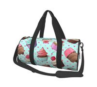 Patrón de Magdalenas Impreso., Bolsa de Viaje de Gran Capacidad, Bolso Redondo, Bolsa de Viaje Deportiva, Bolsa de Mano, Bolsa de Fitness