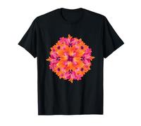 Patrón de Mandala de Flores Tropicales Camiseta
