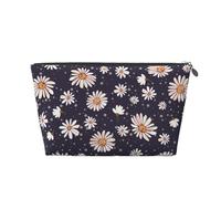 Patrón de Margaritas, Bolsa de artículos de tocador Bolsa de Maquillaje Bolsa de cosméticos Bolsa de artículos de tocador de Viaje portátil