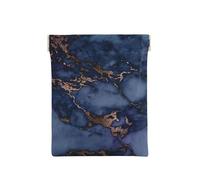 Patrón de mármol Azul Marino y Cobre Falso, Squeeze Top Wallet Bolsa de Almacenamiento para Mujer Monedero pequeño Bolsa de Cambio