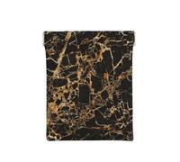 Patrón de mármol Dorado, Squeeze Top Wallet Bolsa de Almacenamiento para Mujer Monedero pequeño Bolsa de Cambio