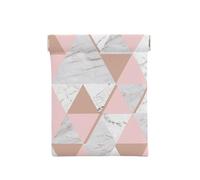 Patrón de mármol Triangular de Oro Rosa, Squeeze Top Wallet Bolsa de Almacenamiento para Mujer Monedero pequeño Bolsa de Cambio