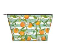 Patrón de Naranjas y cítricos, Bolsa de artículos de tocador Bolsa de Maquillaje Bolsa de cosméticos Bolsa de artículos de tocador de Viaje portátil