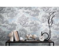 Patrón De Nubes En Óleo Como Papel Tapiz De MICHALSKY - Gris, Azul, Blanco