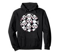 Patrón De Panda Para Un Amante De Los Osos Panda Sudadera con Capucha