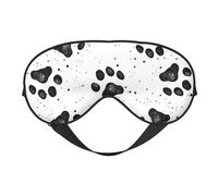 Patrón de pata de perro, Cubreojos completos Antifaz bloqueador de luz Antifaz para dormir Antifaz suave con los ojos vendados Noche