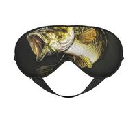 Patrón de peces, Cubreojos completos Antifaz bloqueador de luz Antifaz para dormir Antifaz suave con los ojos vendados Noche