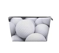 Patrón de pelotas de Golf 3D, Bolsa de artículos de tocador Bolsa de Maquillaje Bolsa de cosméticos Bolsa de artículos de tocador de Viaje portátil