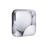 Patrón de Pelotas de Golf en 3D,Bolsas para Guardar compresas sanitarias, Bolsas para la menstruación para Mujeres y Adolescentes.