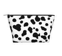 Patrón de Perro dálmata o Textura de Piel de Vaca, Bolsa de artículos de tocador Bolsa de Maquillaje Bolsa de cosméticos Bolsa de artículos de tocador de Viaje portátil