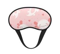 Patrón de pez ajolote, Cubiertas oculares completas, antifaces para dormir que bloquean la luz, orejeras opacas para dormir