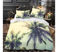 Patrón de pez payaso Funda de Edredón 3 Piezas Impresión 3D Suave Cremallera Oculta con Fundas de Almohada Lavables Vida marina dibujada a mano Funda Edredon for jóvenes Super king（260x220cm）