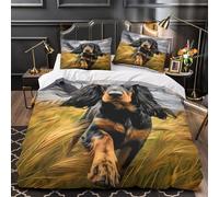 Patrón de pez payaso Funda de Edredón Microfibra Suave Impresión 3D 3 Piezas Cremallera Oculta con Fundas de Almohada Suave Vida marina dibujada a mano Funda Edredon for jóvenes King（220x240cm）