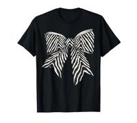 Patrón de Piel de Animal de Cebra Lindo Disfraz niña Coqueta Arco Camiseta