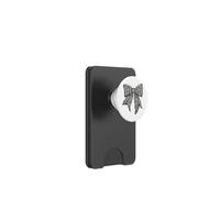 Patrón de Piel de Animal de Cebra Lindo Disfraz niña Coqueta Arco PopSockets PopWallet para MagSafe