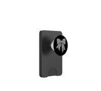 Patrón de Piel de Animal de Cebra Lindo Disfraz niña Coqueta Arco PopSockets PopWallet para MagSafe