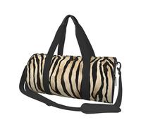 Patrón de Piel de Tigre, Bolsa de Viaje de Gran Capacidad, Bolso Redondo, Bolsa de Viaje Deportiva, Bolsa de Mano, Bolsa de Fitness