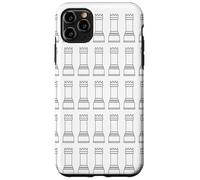 Patrón de Piezas de ajedrez, Tablero de ajedrez Carcasa para iPhone 11 Pro MAX