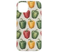 Patrón de pimiento vegetal Carcasa para iPhone 14 Plus