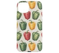 Patrón de pimiento vegetal Carcasa para iPhone 15 Plus