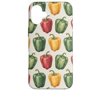Patrón de pimiento vegetal Carcasa para iPhone 16 Plus